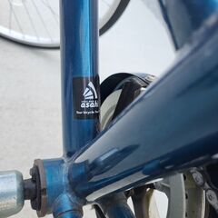 トラッドラインW-O 27インチ 6段変速 オートライト シティサイクル ママチャリ 自転車の画像