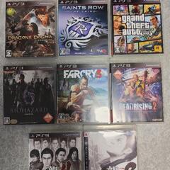 プレステ3PS3ソフトまとめて　バイオグラセフ龍が如く等