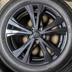 エクストレイルT32 後期18インチ 純正ホイールタイヤセット