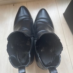 黒ブーツ　0円の画像