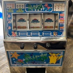 ポケモン　スロットマシン　貯金箱　金　銀　スロットマシン　コガネシティ　【リサイクルショップ道楽屋】の画像