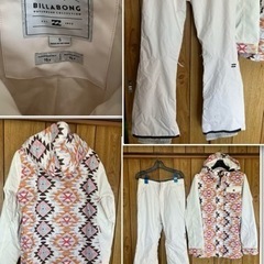 値段交渉可能ビラボンスキースノボ　ウェア