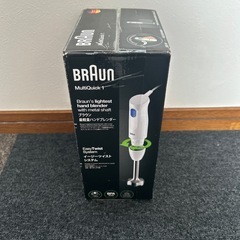 【新品・未使用】ハンドブレンダー  BRAUNの画像