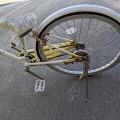 自転車　女の子　直して使ってくださいの画像