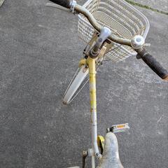 自転車　女の子　直して使ってくださいの画像
