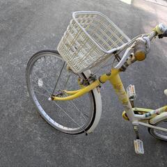 自転車　女の子　直して使ってくださいの画像