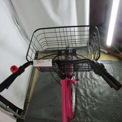 E106　★限定特価★ 中古自転車 SOGO　コマチ【　26インチ　ピンク　ママチャリ　6段　LEDオートライト 】の画像