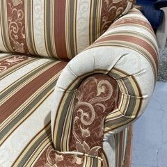 商品入替の為値下げ　★maruni マルニ木工★2人掛けソファ ラブソファ 地中海シリーズ W150cm フランス風 ゆったり オシャレ インテリアの画像