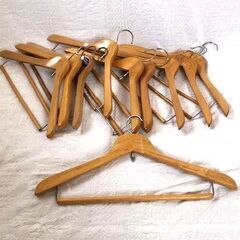 木製ハンガー！の画像