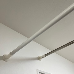 (白)つっぱり棒130-320cm  