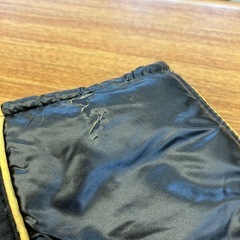 HA2502-175 配送不可 Xfrm ダウンベスト サイズ:3 ブラック ゴールド 破れほつれ汚れ有りの画像