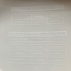 お話し中、レンジでラーメン，ひとり鍋の容器の画像