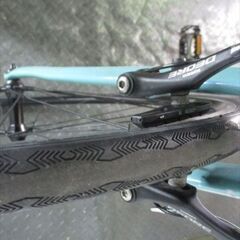E116★　29800円★整備済み　クロスバイク中古自転車 ビアンキ　ローマ4【チェレステ　50ｃｍ】の画像