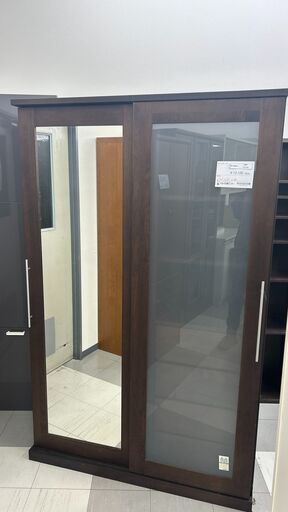 ★ジモティ割あり★  ワードローブ ブラウン H190×D59×W121 クリーニング済み TC2765