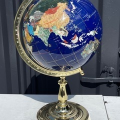 地球儀 360°回転地球儀と金アルミ合金スタンド地球儀ユニークな...