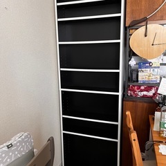 ツートンカラー本棚(奥行浅めタイプ)