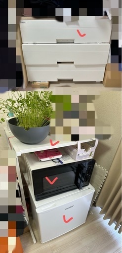 家具・家電まとめ売り｜MUJIシングルベッド・