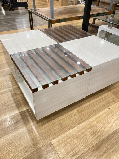 【トレファク高槻店】取りに来られる方限定！収納付きセンターテーブルのご紹介です！