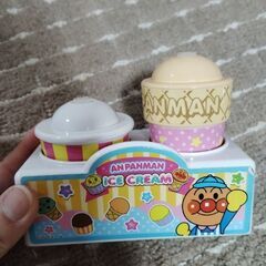 3月23日処分　アンパンマンアイスクリーム屋さん+ドキンちゃんクレープ屋さんの画像