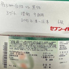 ソフトバンクホークス白鷹ＶＳ黒鷹