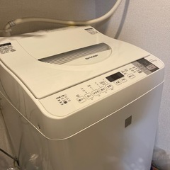SHARP縦型洗濯機  の画像