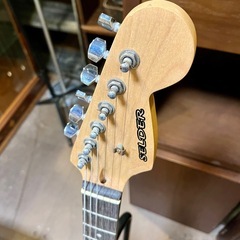 【武蔵小山店】 エレキギター ギター ストラトキャスター SELDER セルダー ソフトケース付き ギタースタンド 付き 入門 初心者 初めてのギター トレモロアームなしの画像