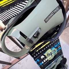 スノーボード（ほぼ新品のバインディング付き）の画像