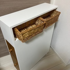 トイレラック 収納 スリム の画像