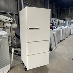 💥激安💥❗️配送無料❗️高年式2020年製 AQUA 3ドア冷蔵庫　自動製氷機　AQR-SV27J(W)の画像