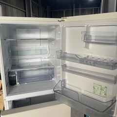 💥激安💥❗️配送無料❗️高年式2020年製 AQUA 3ドア冷蔵庫　自動製氷機　AQR-SV27J(W)の画像