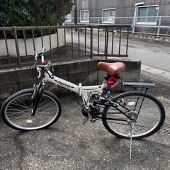 【決まりました】折りたたみマウンテンバイク 
