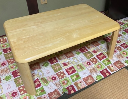 脚折りたたみ小型座卓