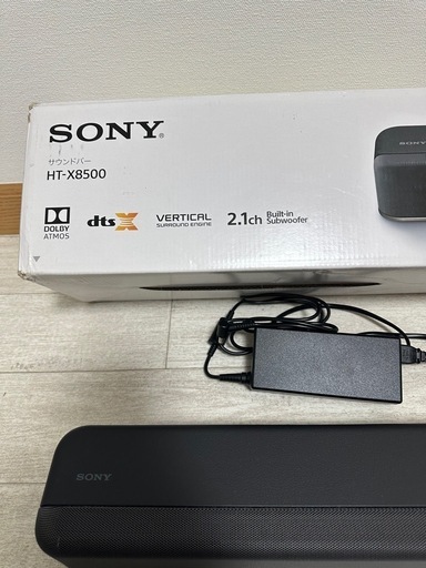 美品 ソニー SONY サウンドバー HT-X8500 2021年製 Bluetooth デュアルサブウーファー HDMI