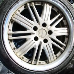 アルミホイル　WORK 18X7.5JJ  タウンエース　ノアに装着。