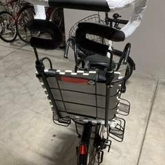再生品！自転車用子ども載せシートの画像