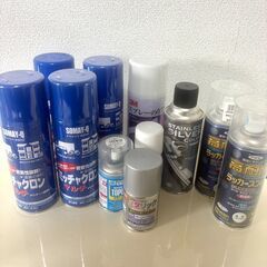 ミッチャクロン420ml 新品3本中古1本他、塗装スプレー…