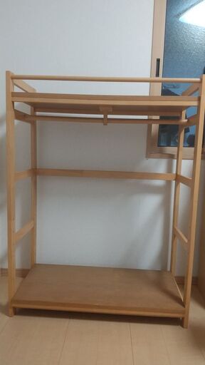 【価格相談に応じます】こども用の洋服ラックです