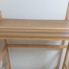 【価格相談に応じます】こども用の洋服ラックですの画像