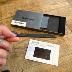 【新品未使用】GPS紛失防止タグの画像