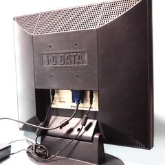 ！・O　DATA製１７型　ディスプレイ　（未使用中古品）箱、取扱説明書無し。の画像