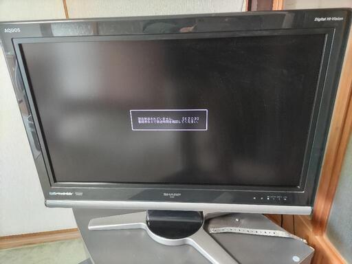 シャープ 液晶カラーテレビ   LC32-D10 リモコン テレビ台