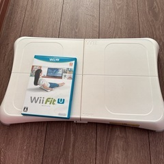 (お取引中)WiiFit 本体 ＆ WiiFit U ソフト