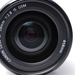 限定１個！【極美品】Canon EF 28mm 2.8 IS USM 単焦点レンズの画像