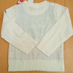 新品120cm　スヌーピー　セーターの画像