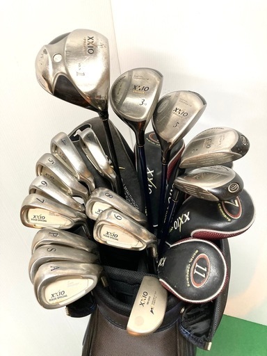 【SOLD OUT】◆DUNLOP ダンロップ XXIO ゼクシオ◆ゴルフクラブ 全16本 フルセット＋ キャディバッグ付き オールゼクシオ！