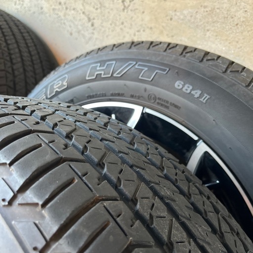 ジープコマンダー　純正アルミホイール　夏タイヤ ブリジストン 235/55R18　セット　4本セット