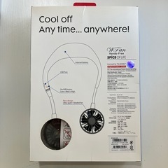 格安！【新品】ハンズフリー ポータブル 扇風機の画像