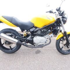 VTR250黄色タイヤ新品MC33ノーマル車実働富山、石川、金沢の画像