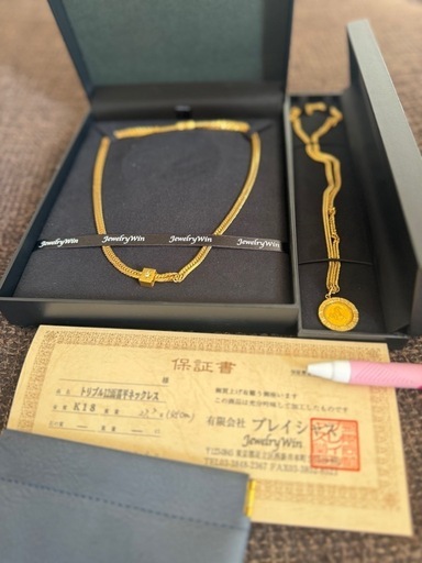 18k 喜平ネックレス まとめ売り