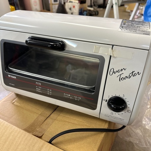 新品タイガー オーブントースター (ねこのて) 広野のキッチン家電《オーブントースター》の中古あげます・譲ります｜ジモティーで不用品の処分